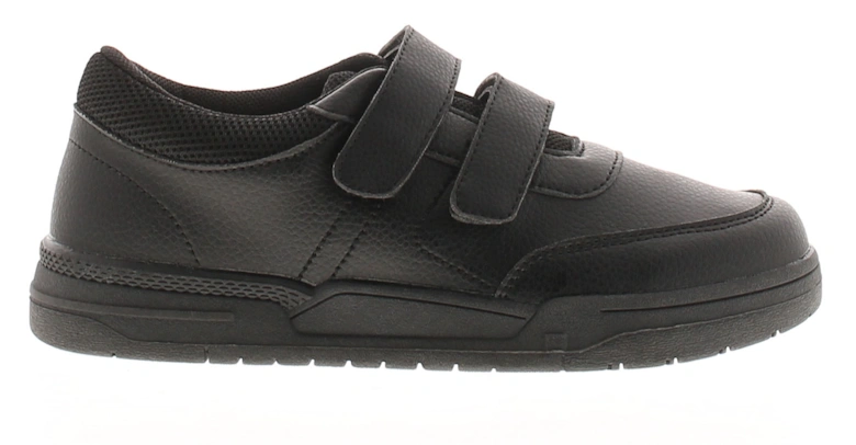 Junior Boys Trainers Tarquin J Touch Fastening black UK Size