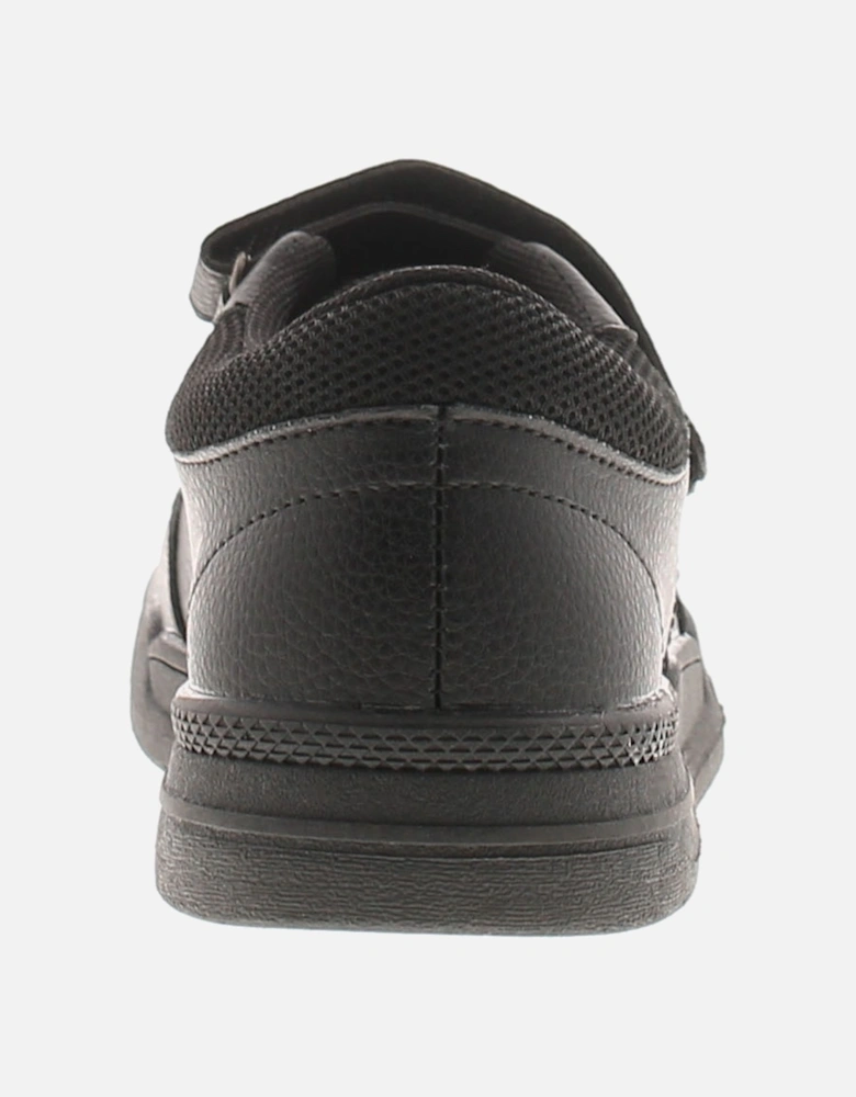 Junior Boys Trainers Tarquin J Touch Fastening black UK Size