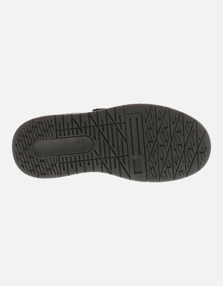 Junior Boys Trainers Tarquin J Touch Fastening black UK Size