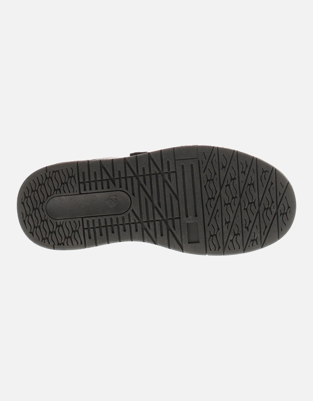Junior Boys Trainers Tarquin J Touch Fastening black UK Size