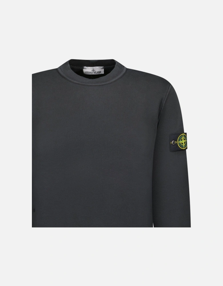 Old Effect Crewneck Sweatshirt Black