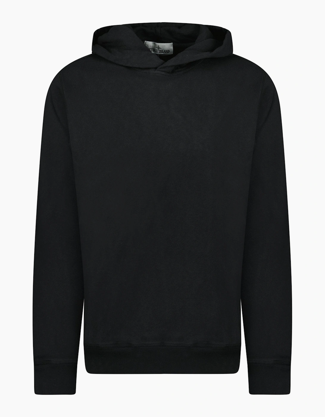 Stone Island Men's Stone Island ‘Old’ Treatment Hooded Sweatshirt In Black