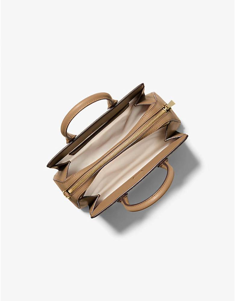 Laila Small Signature Logo Satchel