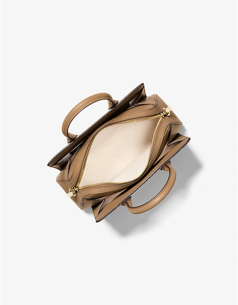 Laila Small Signature Logo Satchel