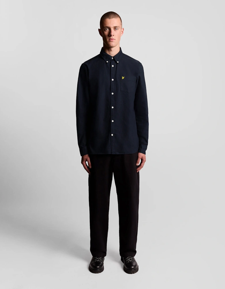 Cotton Button Down Oxford Shirt