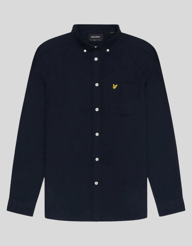 Cotton Button Down Oxford Shirt