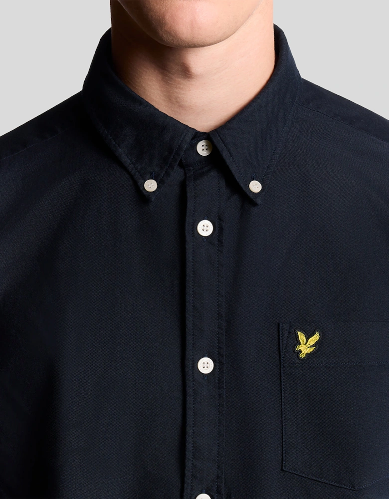 Cotton Button Down Oxford Shirt