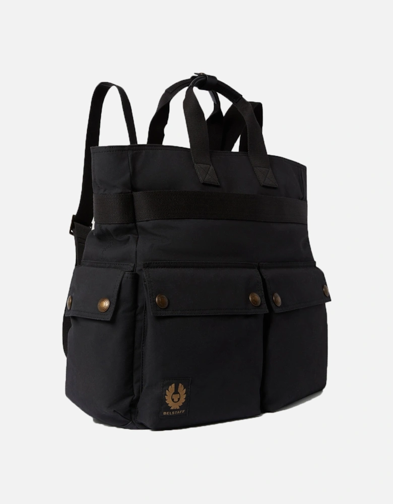 TRIALMASTER 2-WAY TOTE BAG BLACK
