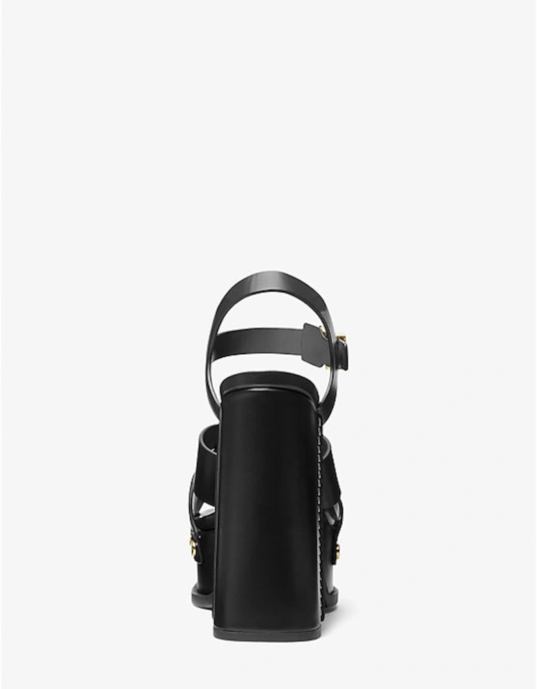 Nora Leather Platform Sandal