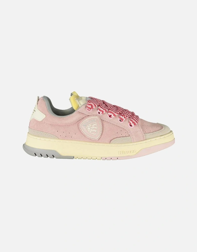 Sporty Elegant Sneakers with Removable Insole Women - Pink