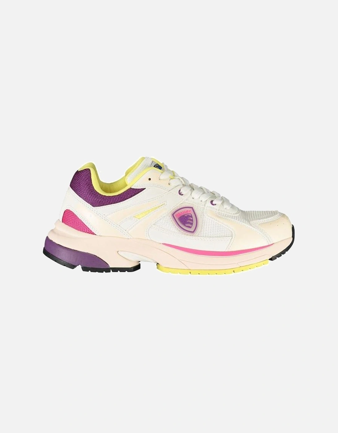 Sporty Chic Sneakers with Removable Insole Women - White, 4 of 3