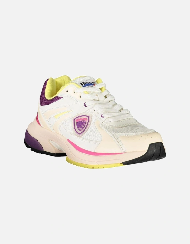 Sporty Chic Sneakers with Removable Insole Women - White