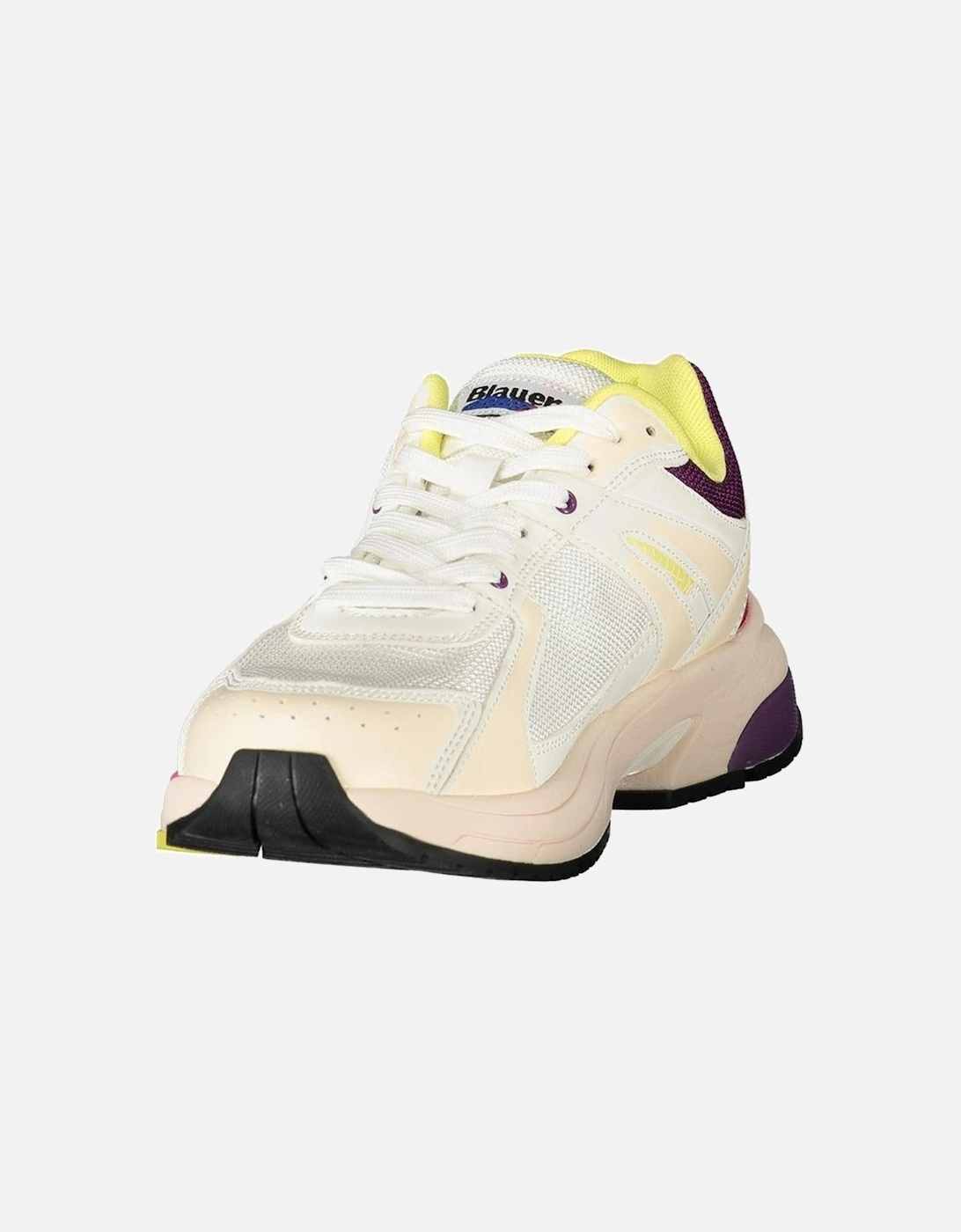 Sporty Chic Sneakers with Removable Insole Women - White