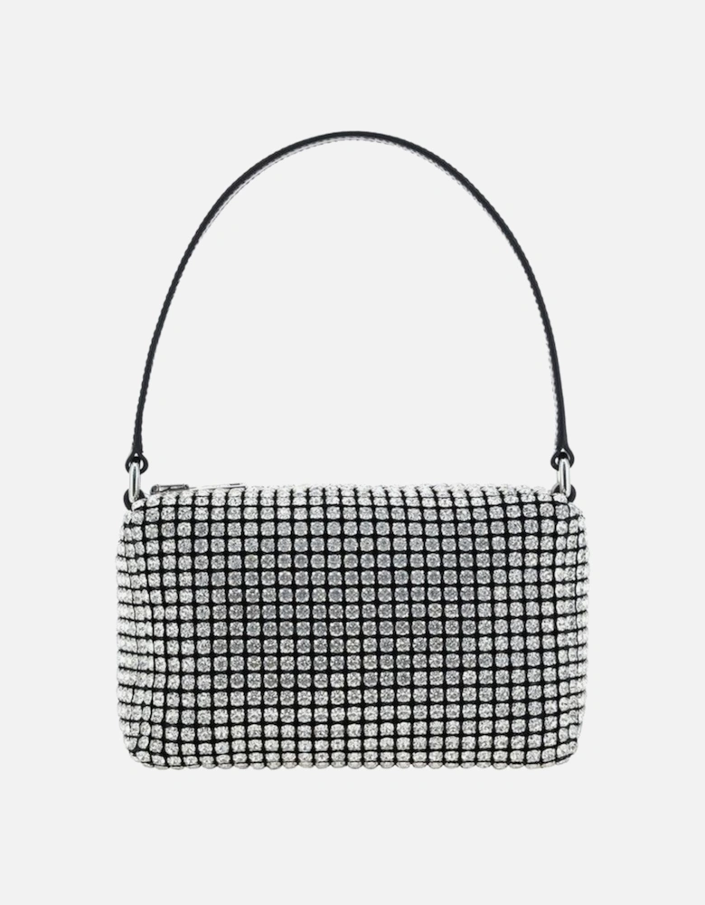 Heiress Shoulder Bag with Crystals Women - Gray