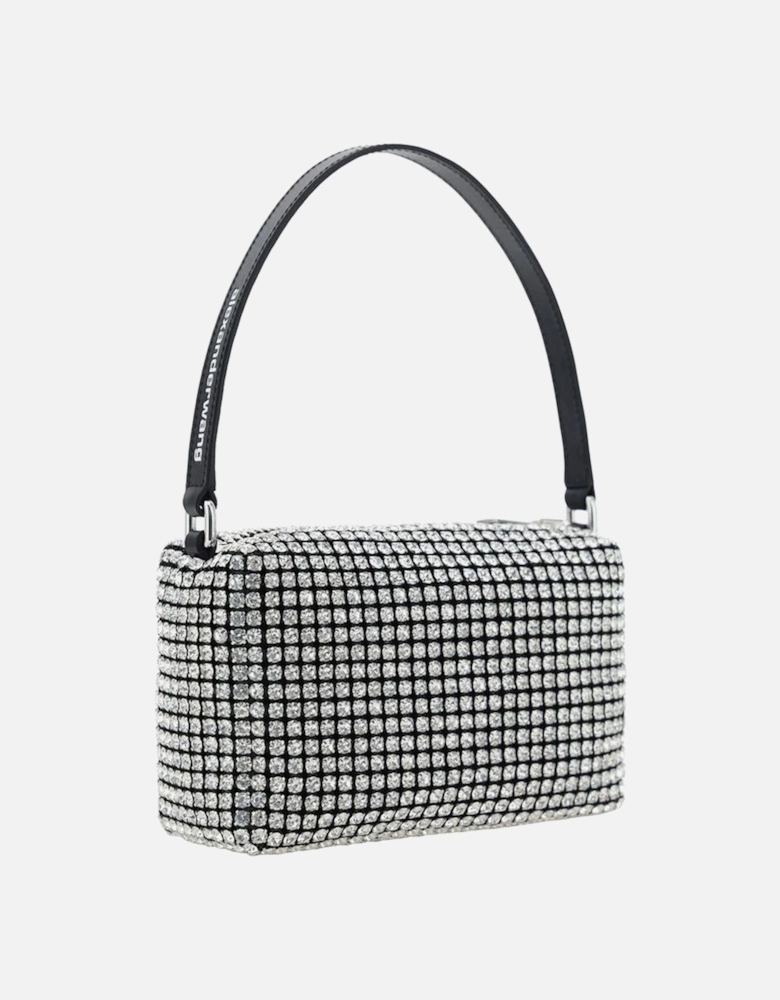 Heiress Shoulder Bag with Crystals Women - Gray