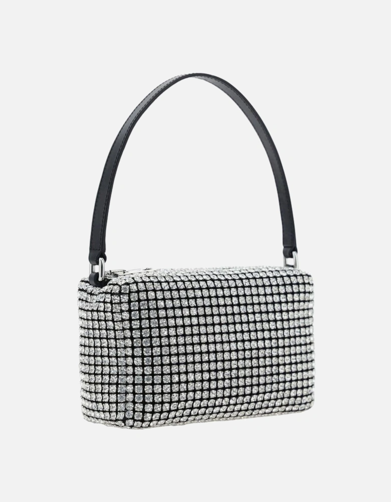Heiress Shoulder Bag with Crystals Women - Gray