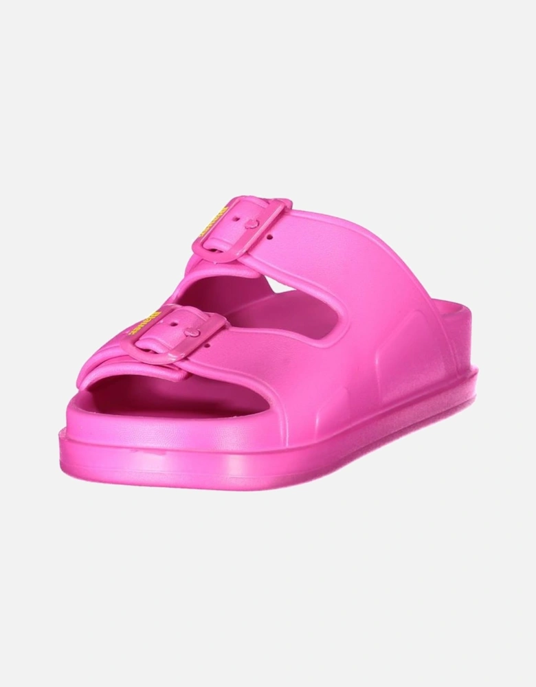 Statement Sandals with Adjustable Buckles Women - Pink