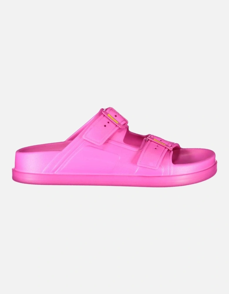 Statement Sandals with Adjustable Buckles Women - Pink