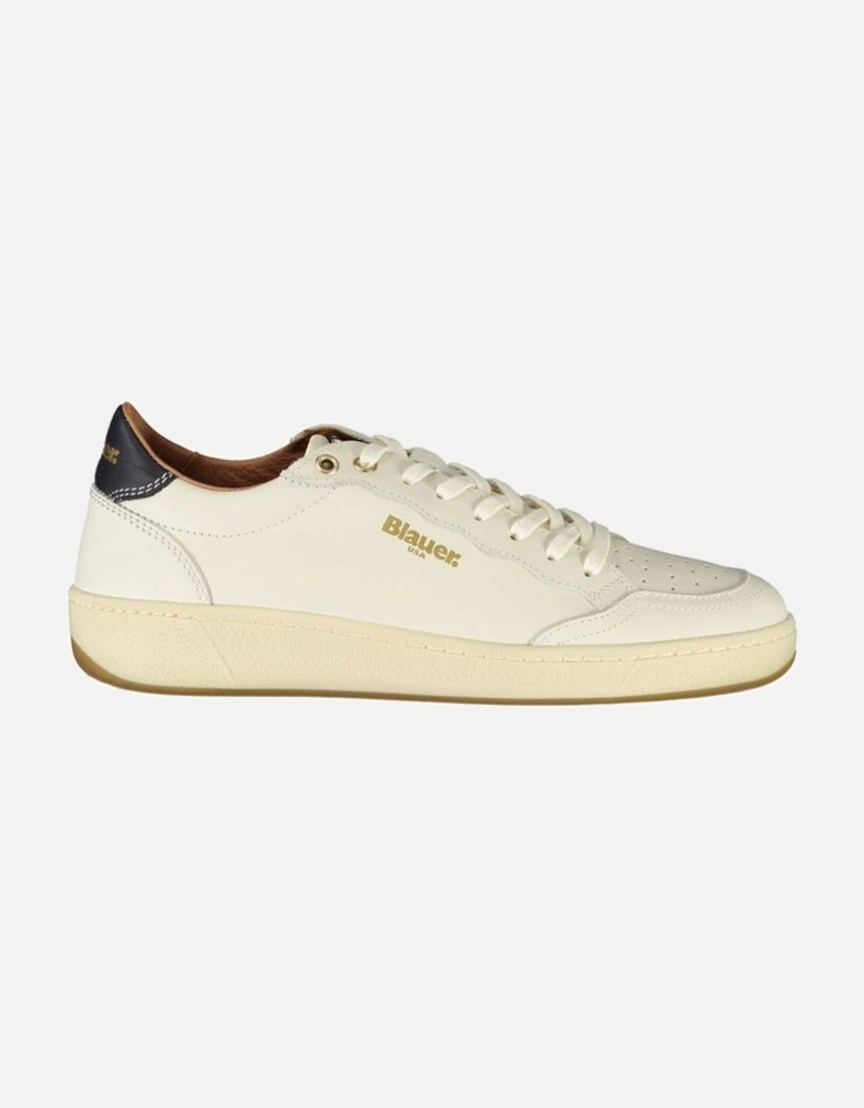 Refined Athletic Sneakers with Contrasting Accents Women - White