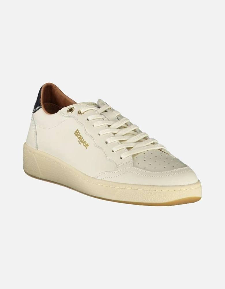 Refined Athletic Sneakers with Contrasting Accents Women - White