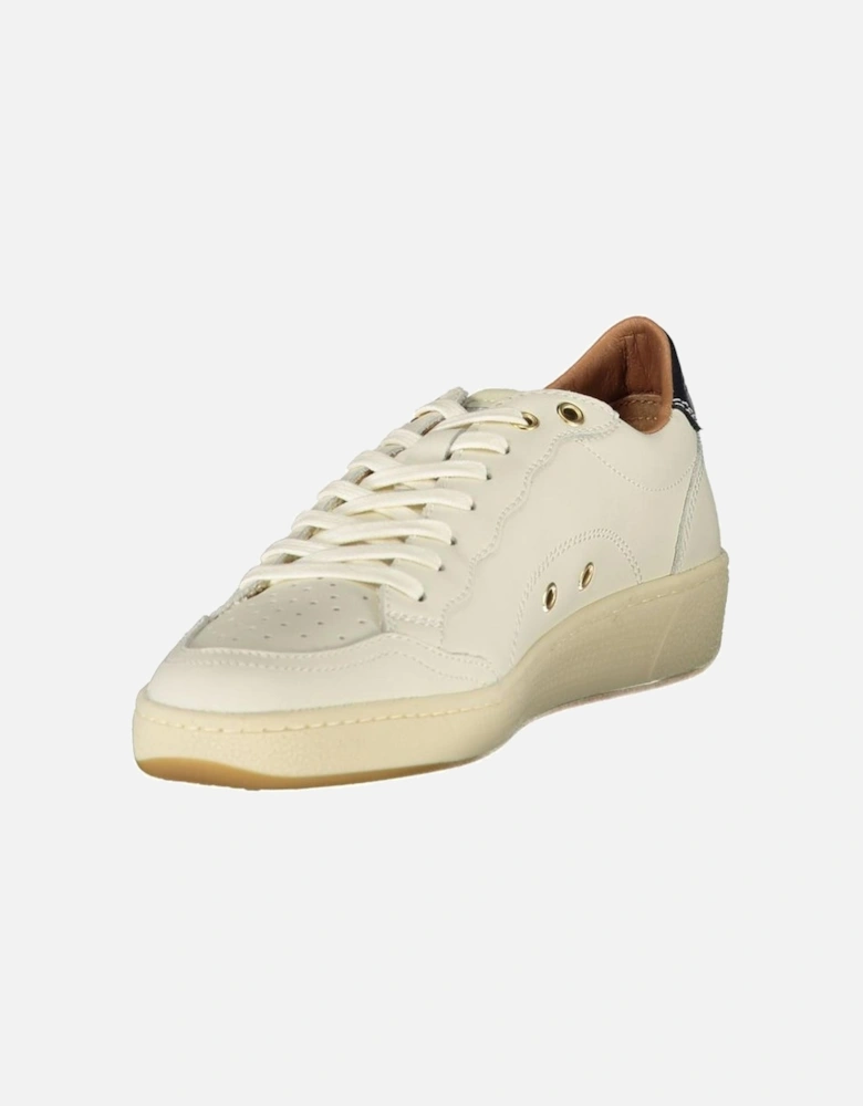 Refined Athletic Sneakers with Contrasting Accents Women - White