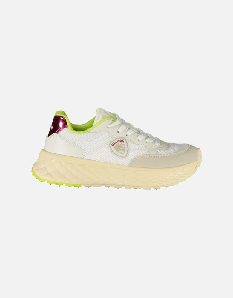 Functional and Stylish Sneakers with Removable Insole Women - White