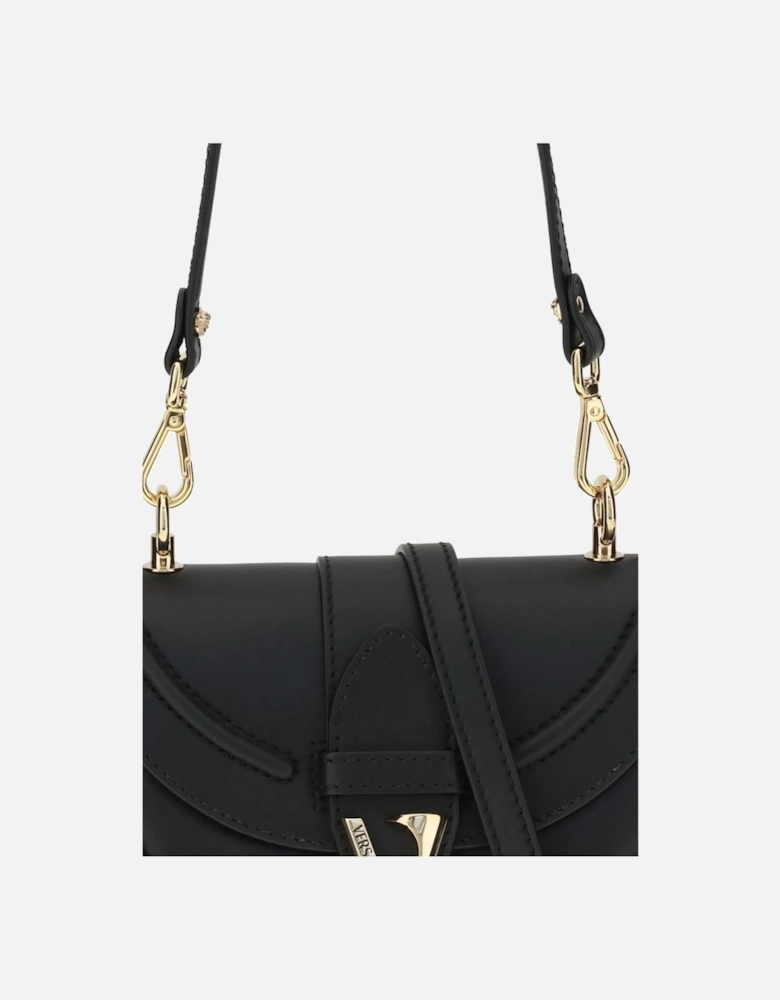 Virtus Small Shoulder Bag with Engraved V-Shaped Accessory Women -