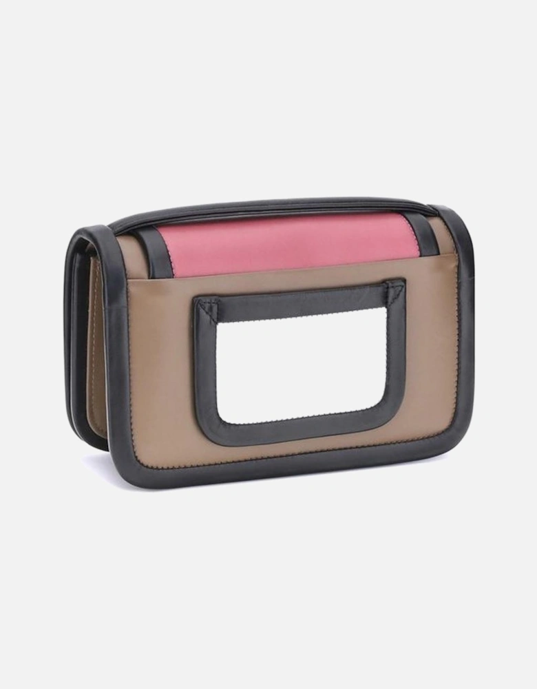 Alpha Leather Shoulder Bag with Adjustable Strap Women - Multicolor