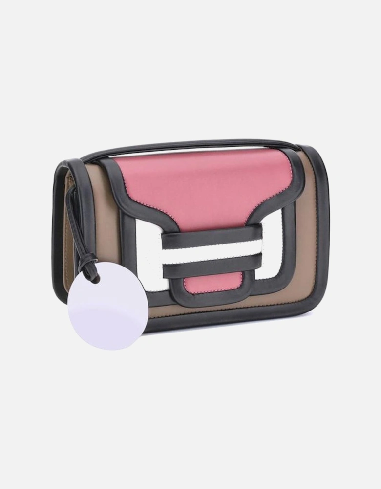 Alpha Leather Shoulder Bag with Adjustable Strap Women - Multicolor