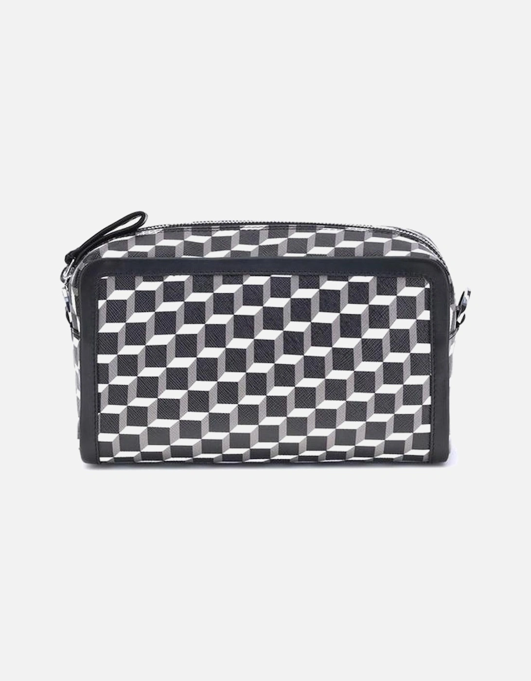 Calfskin Geometric Print Cube Box Shoulder Bag Women - Multicolor, 5 of 4