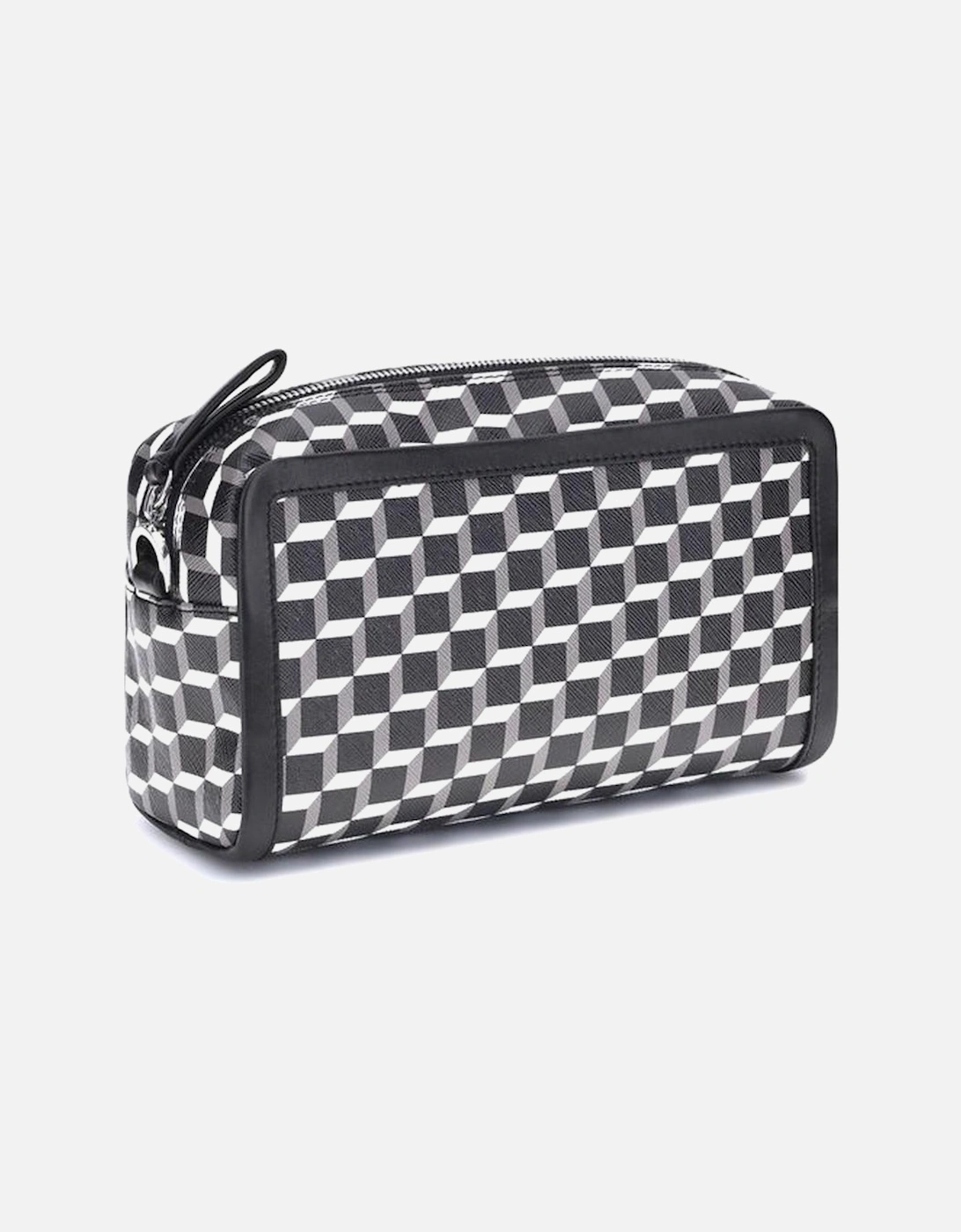 Calfskin Geometric Print Cube Box Shoulder Bag Women - Multicolor