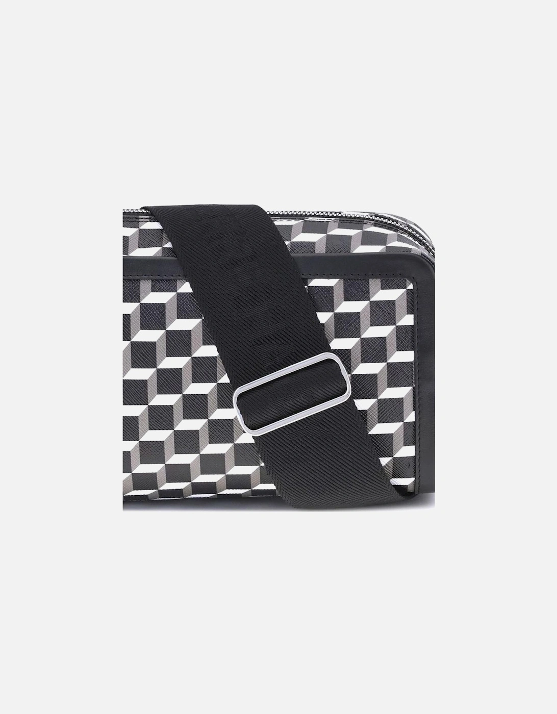 Calfskin Geometric Print Cube Box Shoulder Bag Women - Multicolor