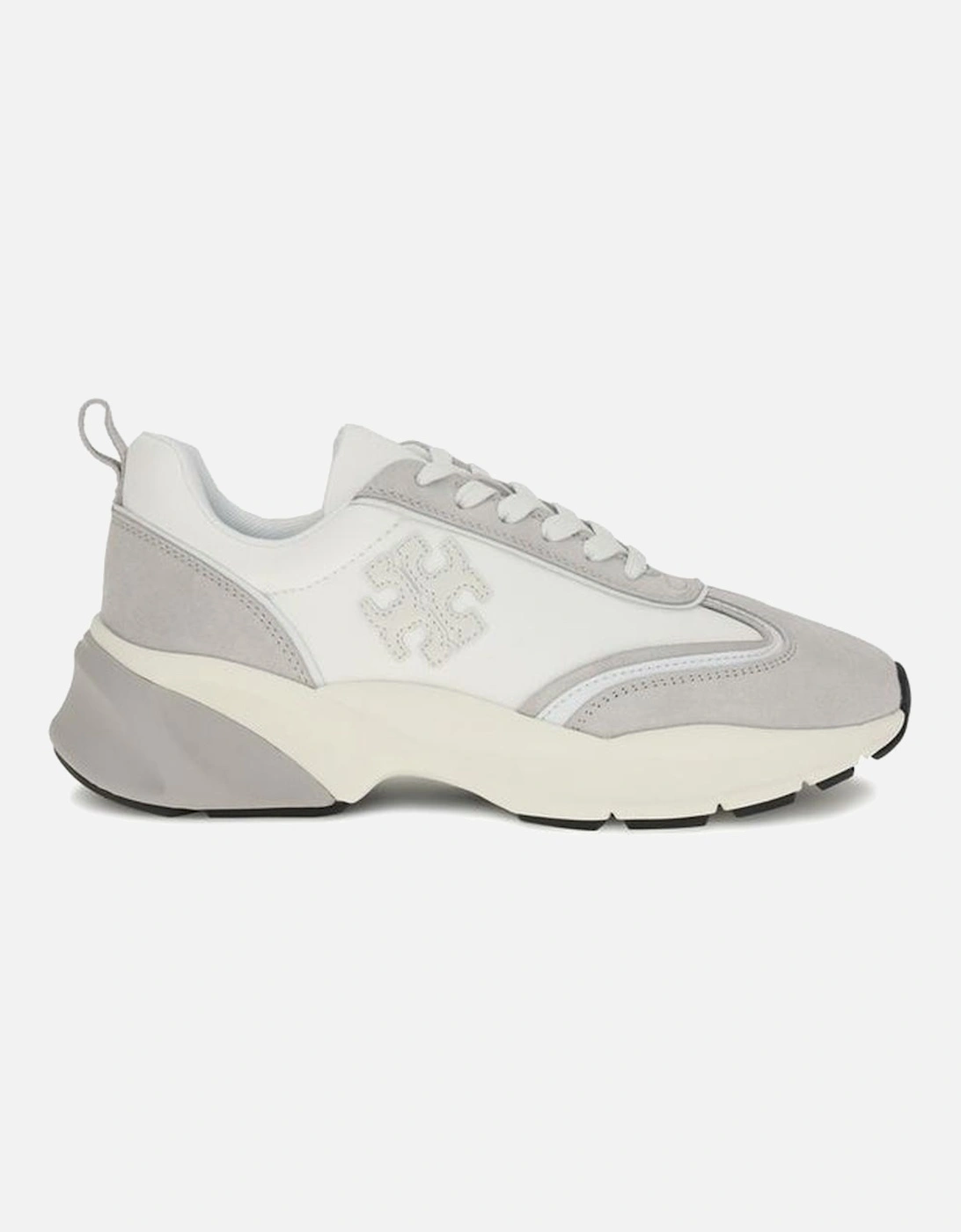 Good Luck Almond-Toe Lace-Up Sneakers Women - White, 5 of 4