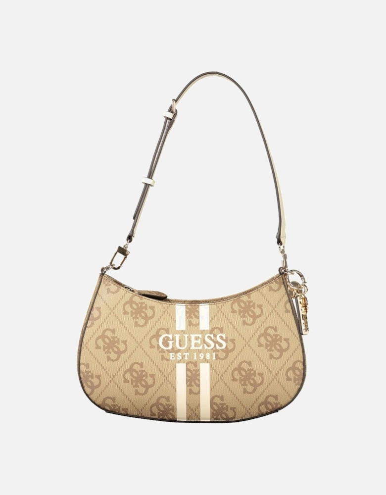 Chic Noelle II Bag with Adjustable Strap Women - Beige Handbags