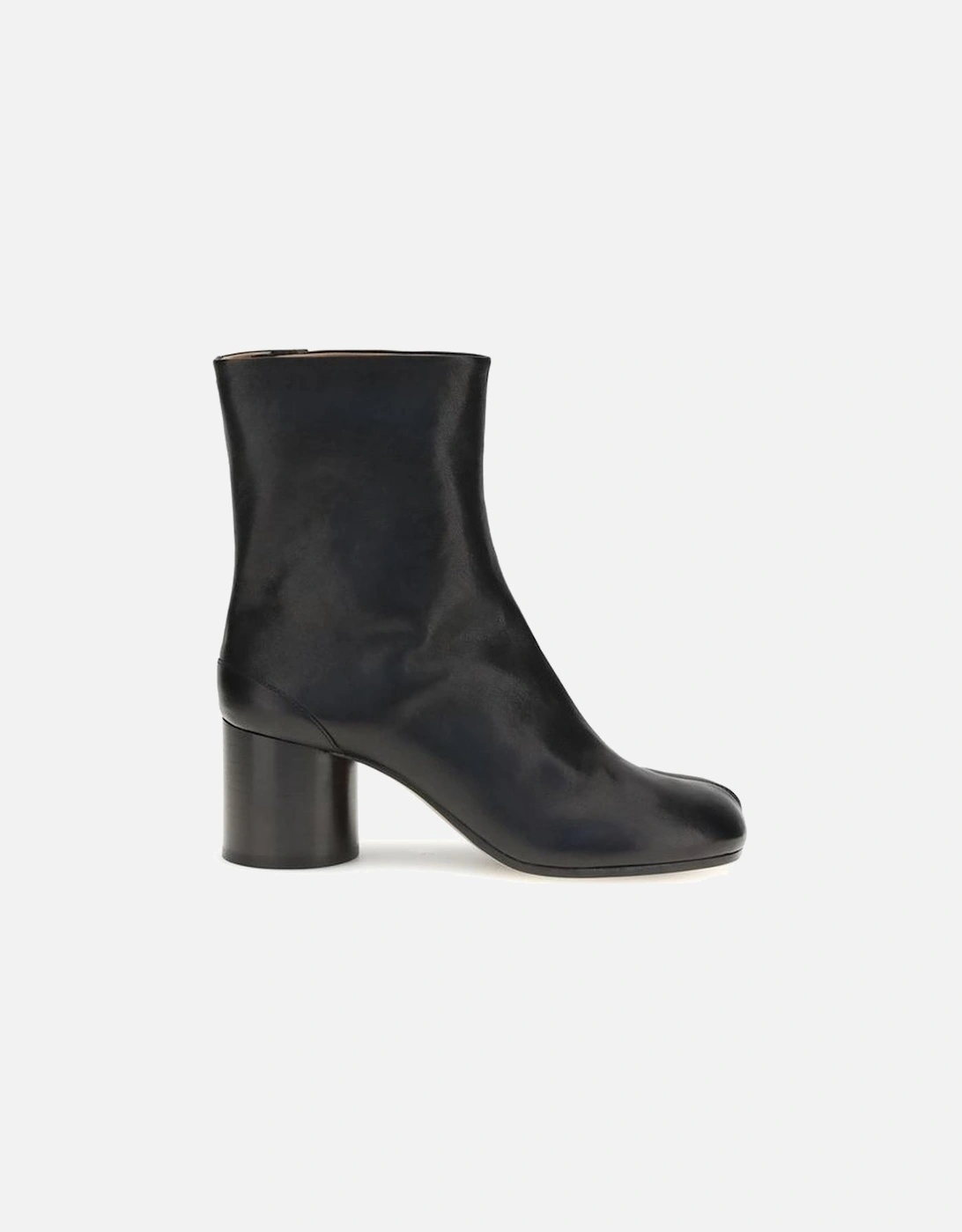 Leather Tabi Ankle Boots with Split Toe Women - Black, 4 of 3