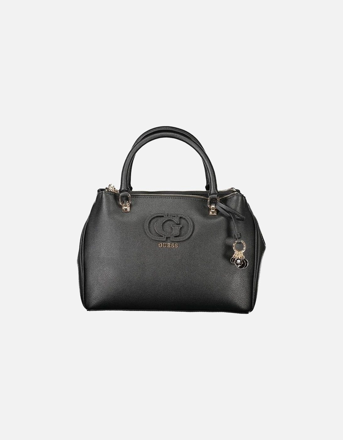 Chic Polyethylene Handbag with Versatile Straps Women - Black, 4 of 3