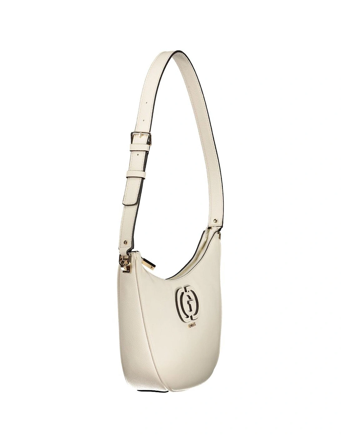 Calebria Bag with Adjustable Strap and Zip Closure Women - White