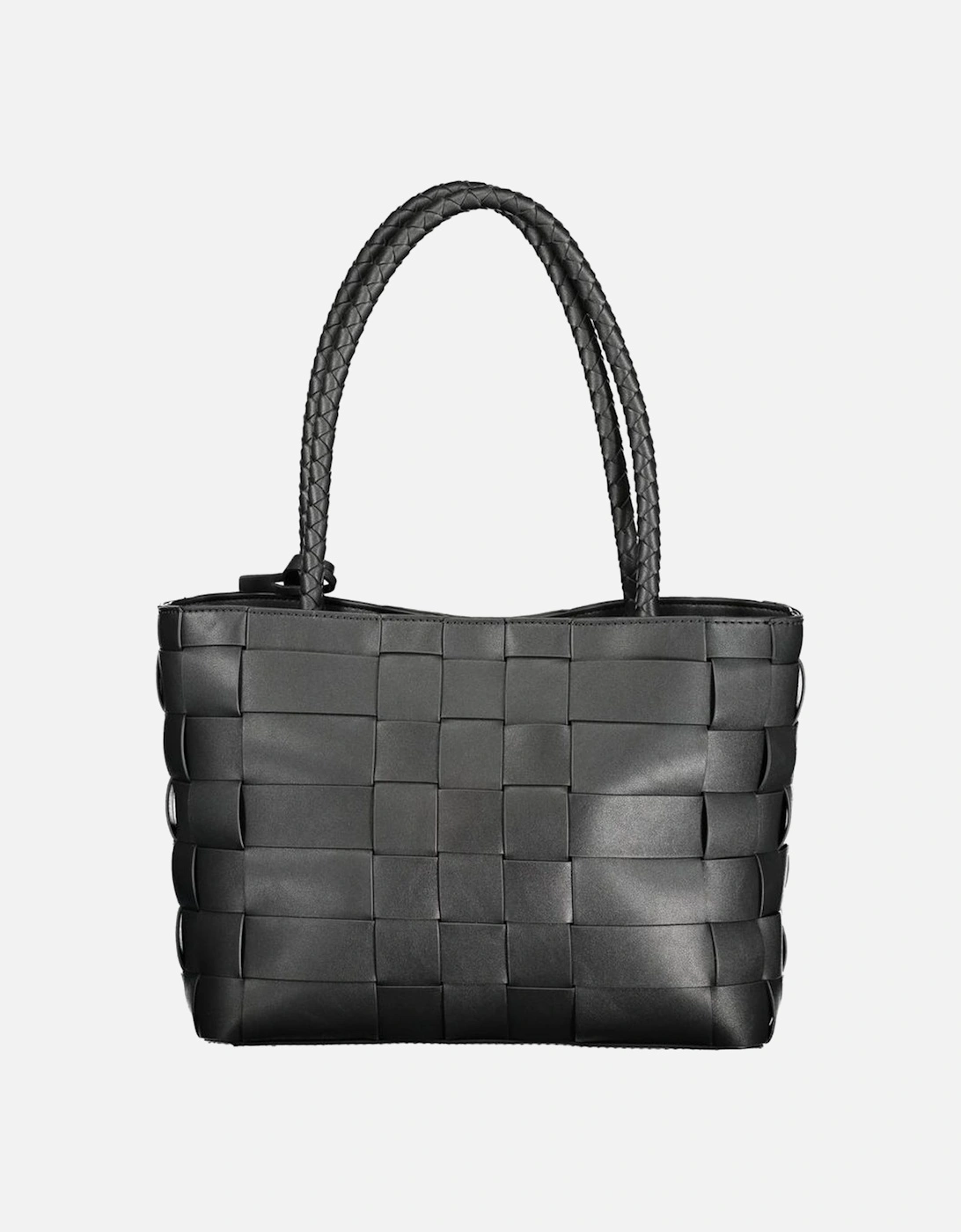 Maylee Polyethylene Handbag with Multiple Compartments Women - Black