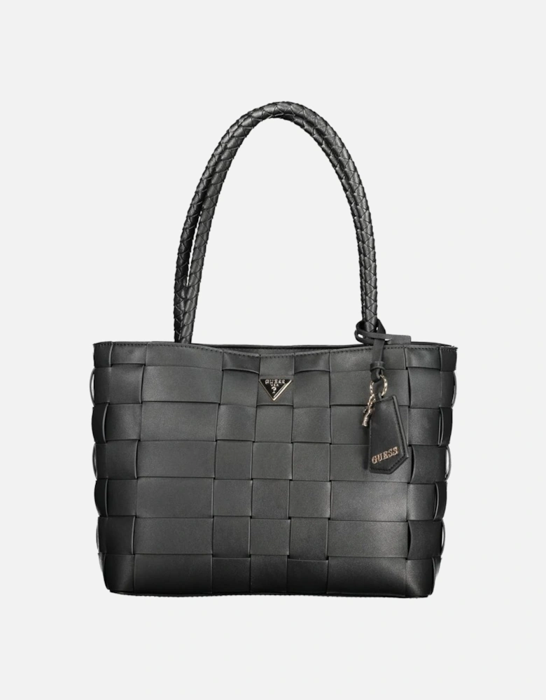 Maylee Polyethylene Handbag with Multiple Compartments Women - Black