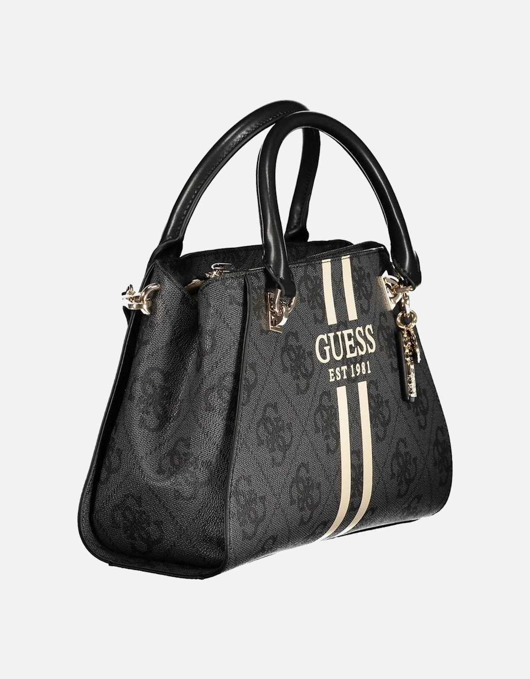 Sophisticated Polyethylene Handbag with Multiple Compartments Women -