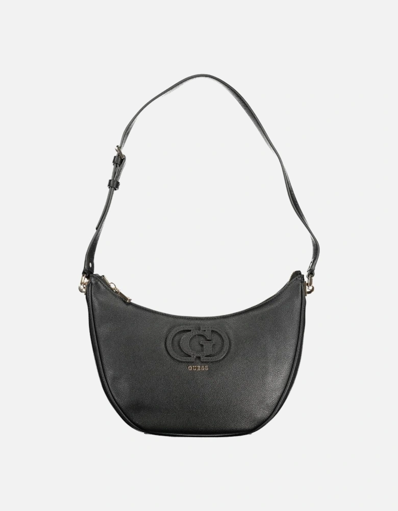 Sophisticated Versatile Handbag with Adjustable Strap Women - Black