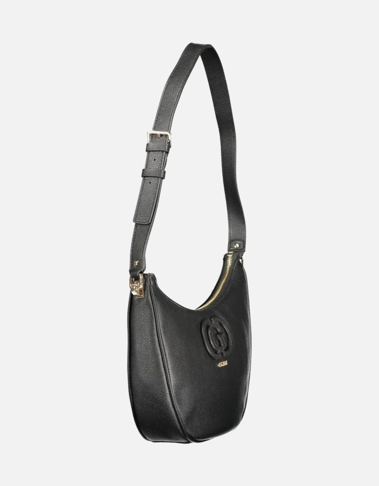 Sophisticated Versatile Handbag with Adjustable Strap Women - Black