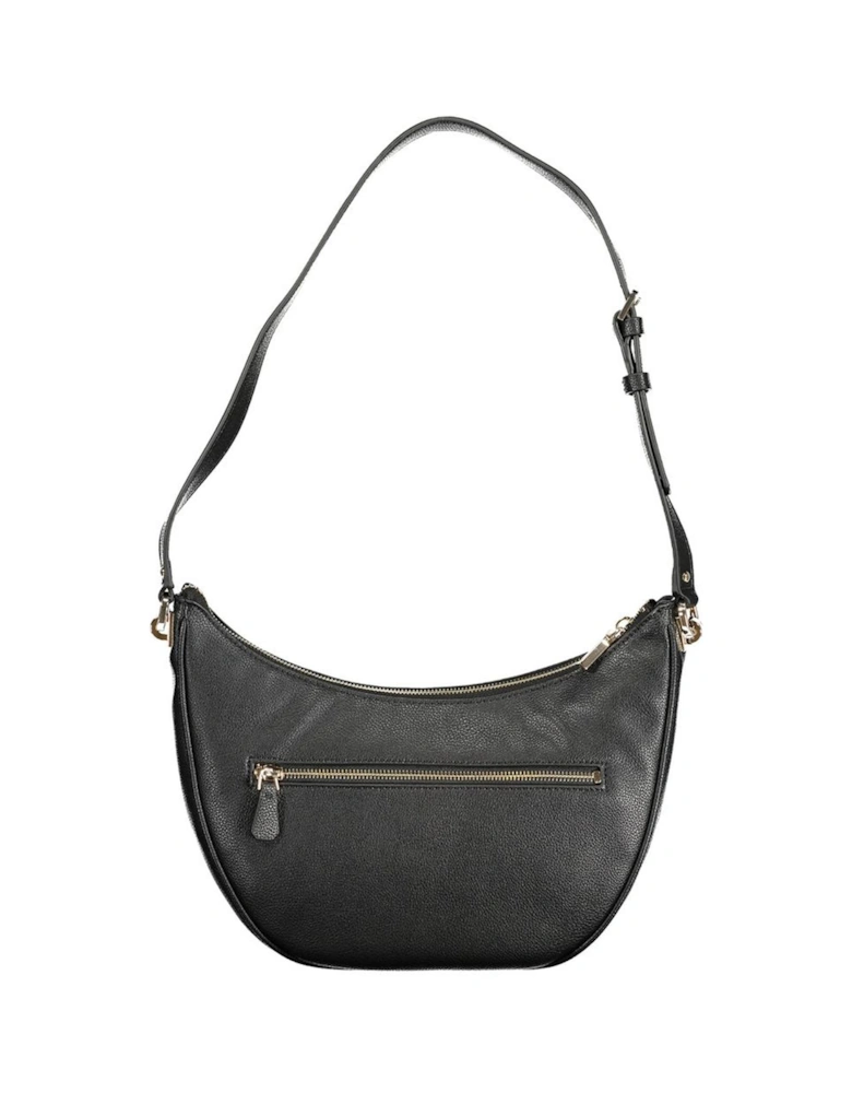 Sophisticated Versatile Handbag with Adjustable Strap Women - Black