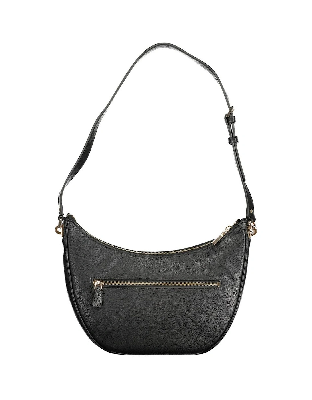 Sophisticated Versatile Handbag with Adjustable Strap Women - Black