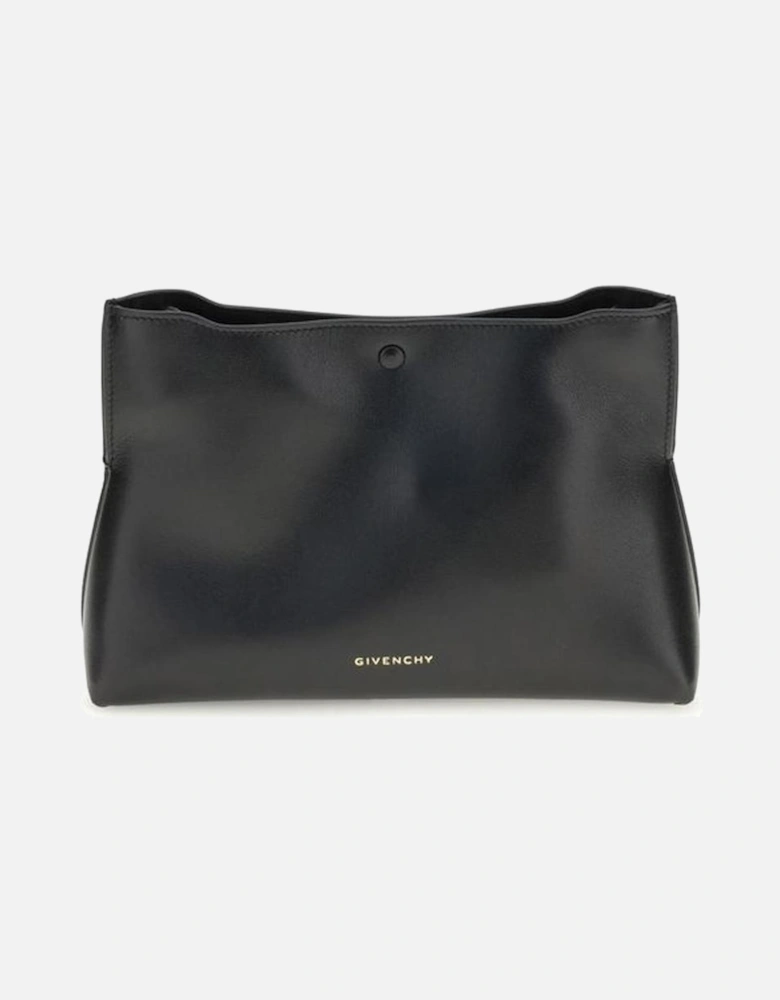 Day Clutch Bag with Magnetic Closure Women - Black