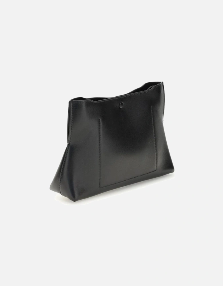 Day Clutch Bag with Magnetic Closure Women - Black