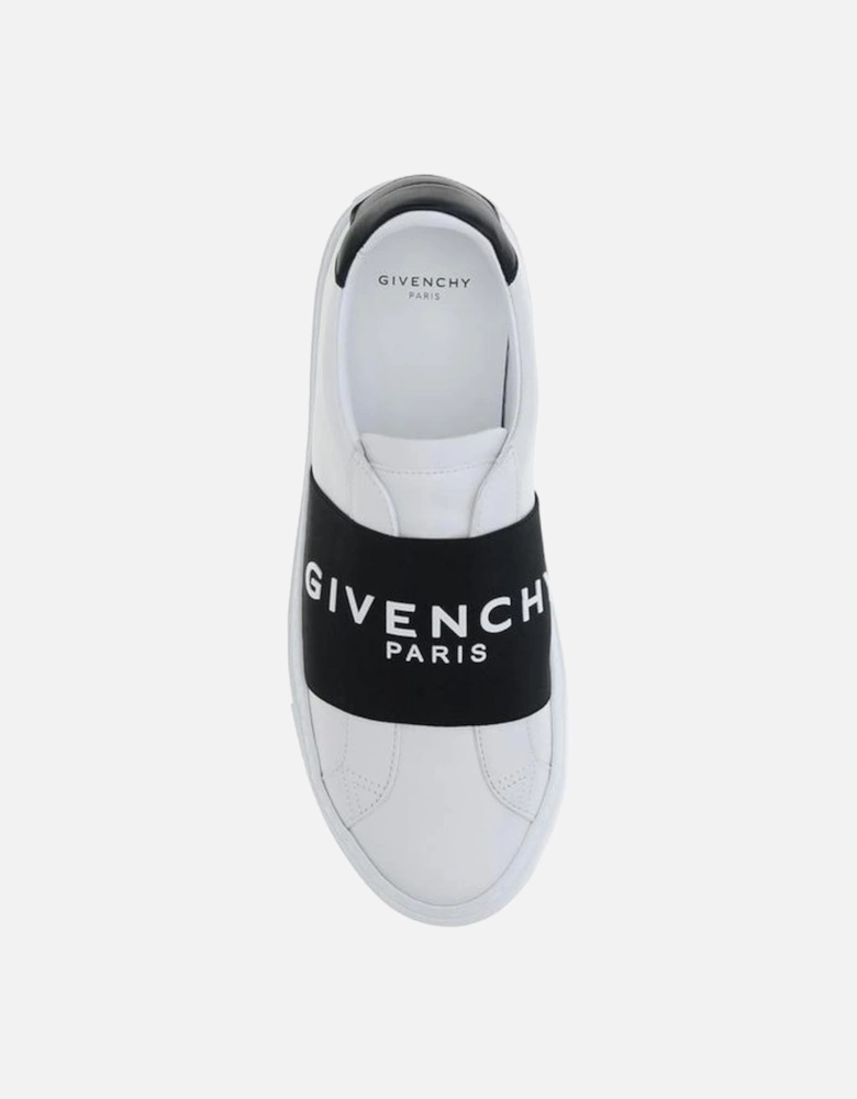 Urban Street Calfskin Slip-On Sneakers Women - White
