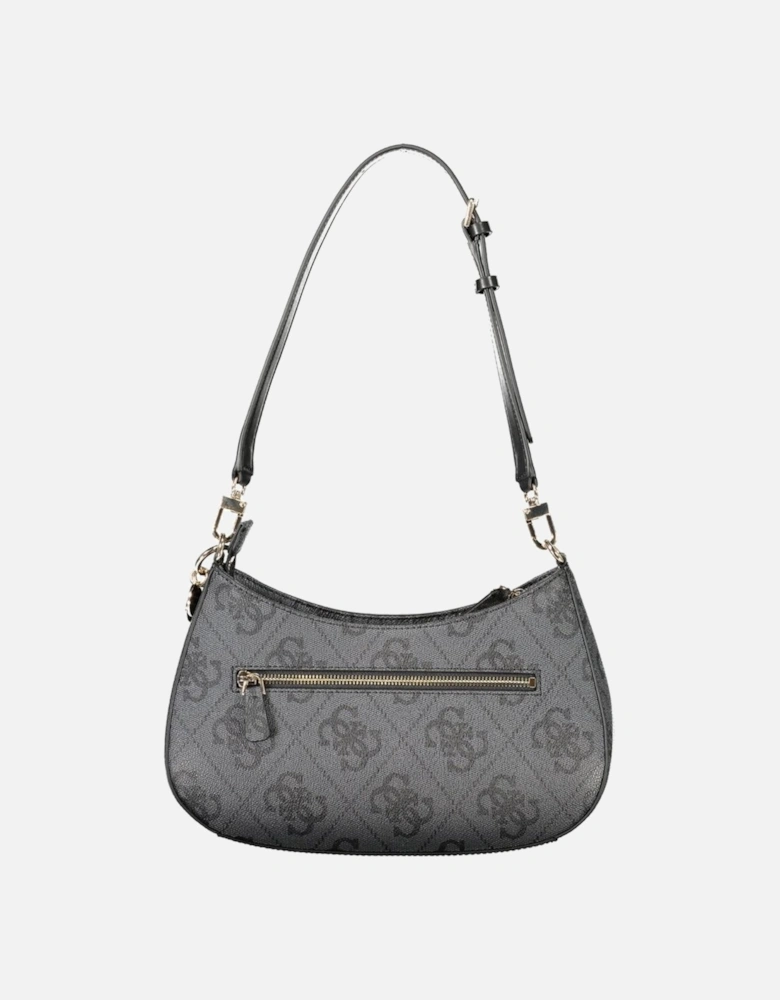 Noelle II Chic Handbag with Adjustable Strap Women - Black