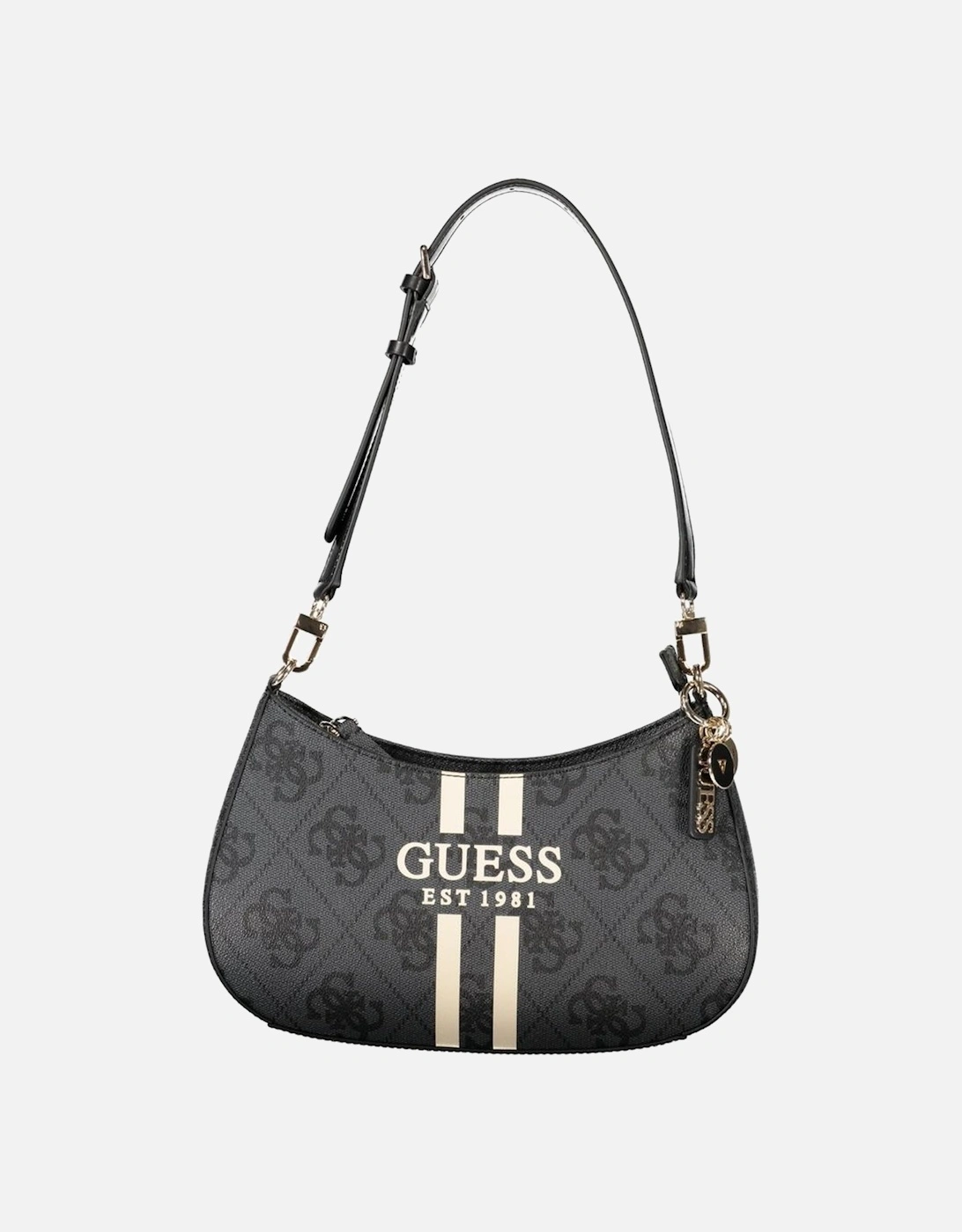Noelle II Chic Handbag with Adjustable Strap Women - Black, 4 of 3