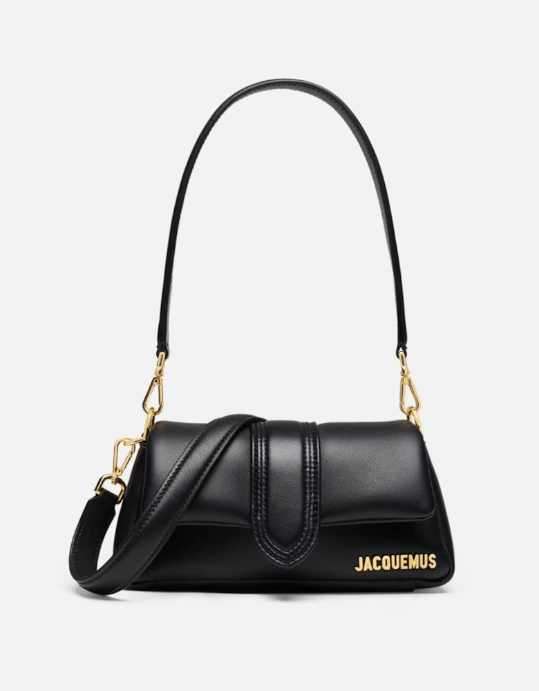 Soft Leather Padded Bag with Gold Hardware Women - Pink Handbags
